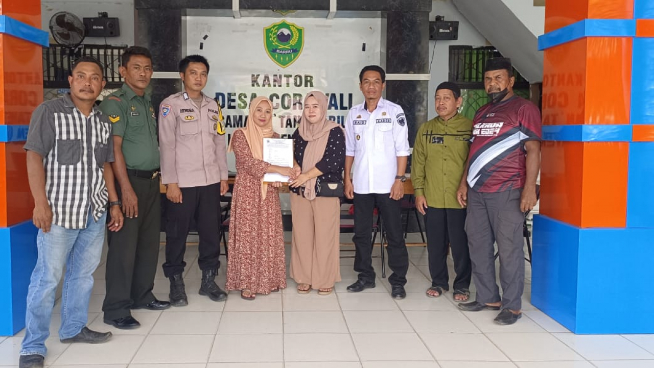 Mediasi Konflik Tanah di Desa Corawali Berjalan Lancar, Sengketa Diselesaikan Secara Kekeluargaan