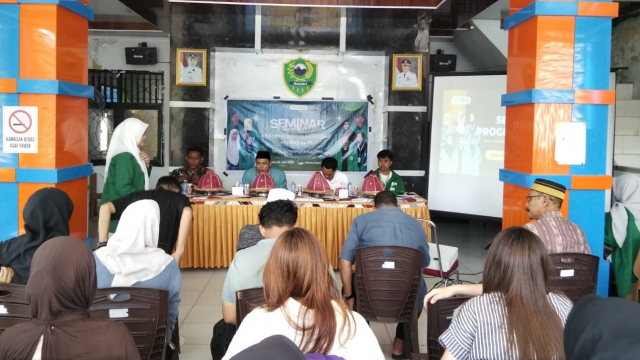 SEMINAR PROGRAM KERJA MAHASISWA KKN ANGKATAN 78 UIN ALAUDDIN MAKASSAR DI DESA CORAWALI BERLANGSUNG KHIDMAT DAN PARTISIPATIF