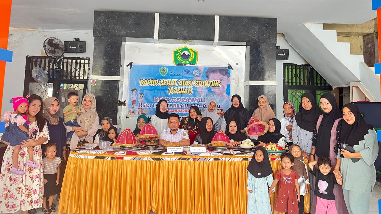Kegiatan Rutin DASHAT Desa Corawali: Menyediakan Solusi Gizi untuk Cegah Stunting di Desa