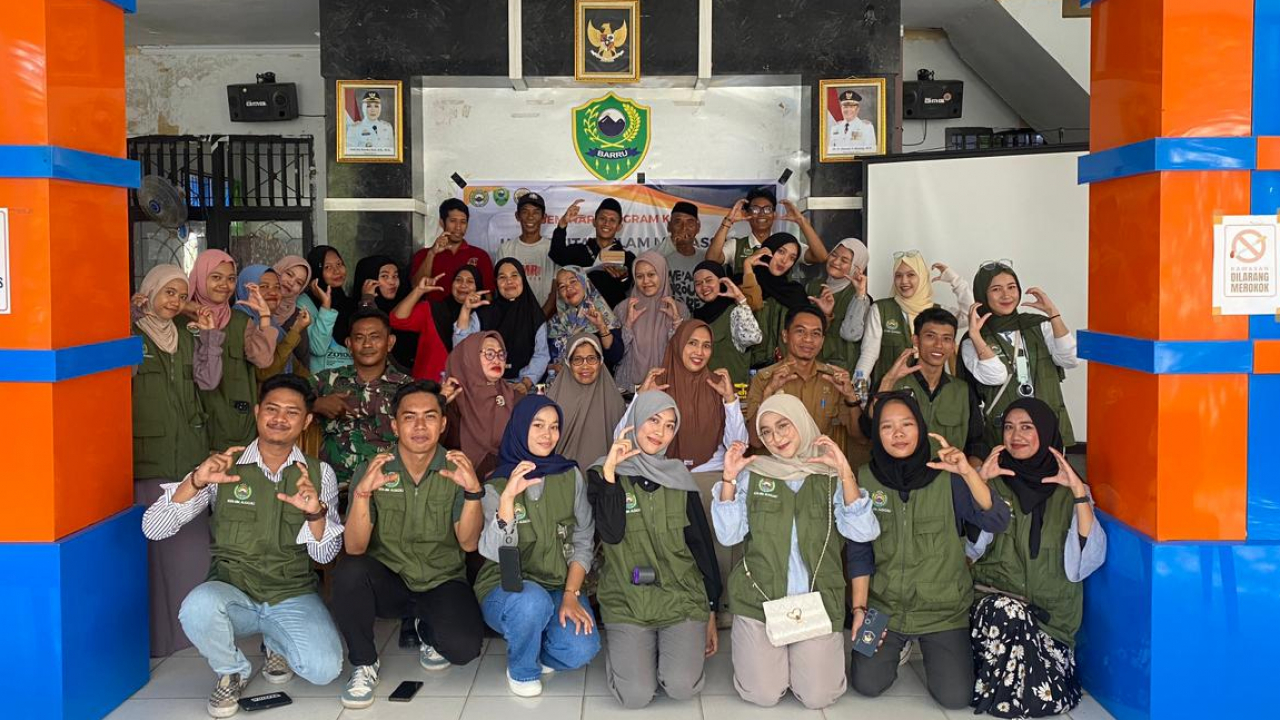 Mahasiswa UIM Makassar Gelar Seminar Program Kerja KKN di Desa Corawali