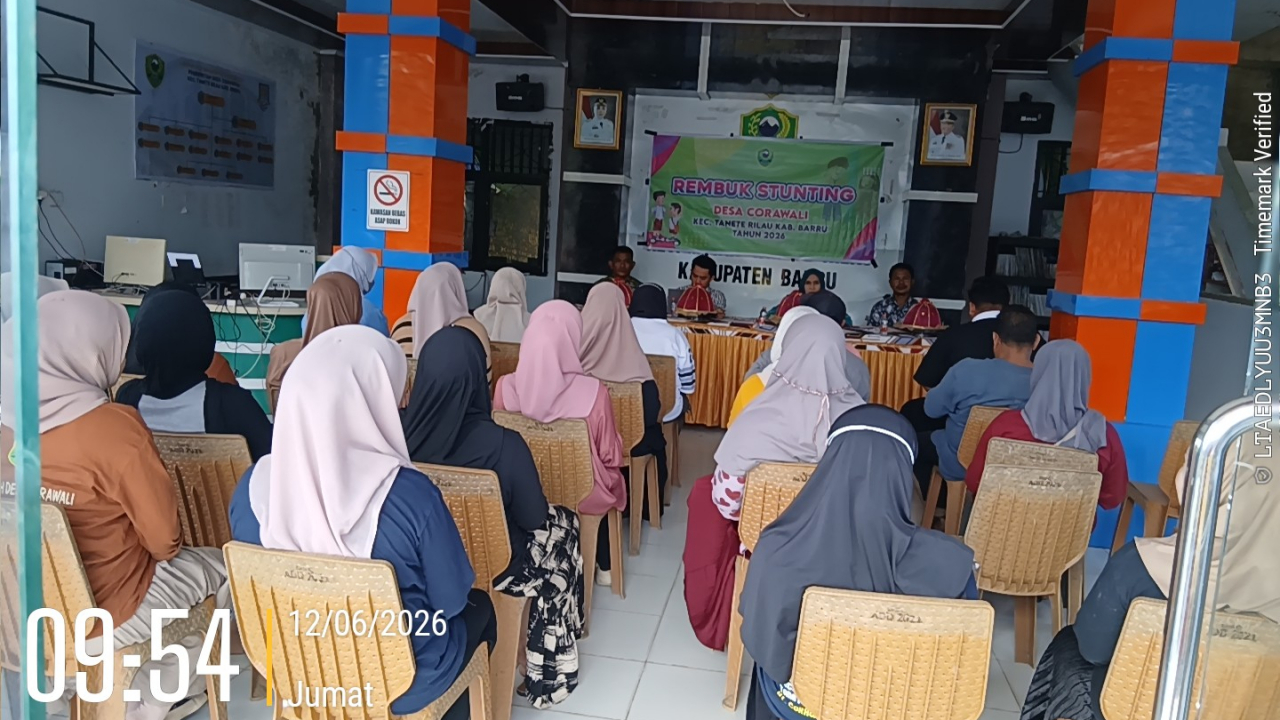 Pemerintah Desa Corawali Gelar Rembug Stunting untuk Percepatan Penurunan Angka Stunting