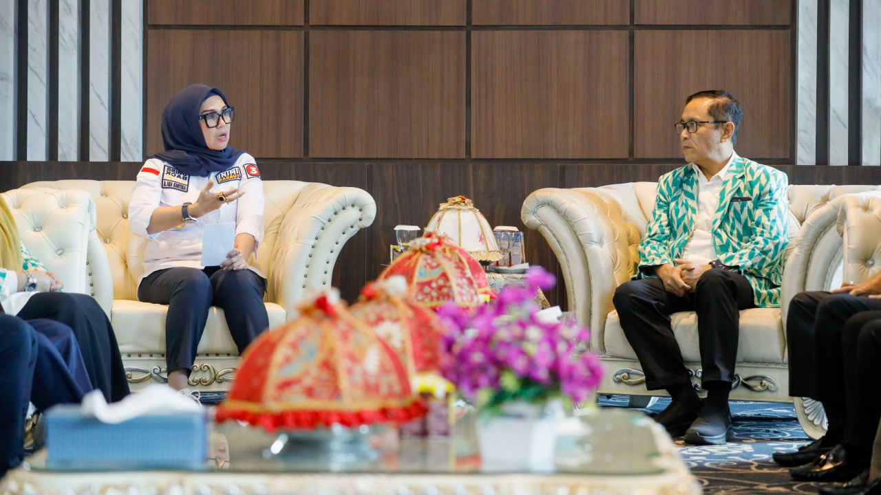 Bupati Barru Andi Ina Kartika Sari Terima Kunjungan Pengurus ICMI Orwil Provinsi Sulsel