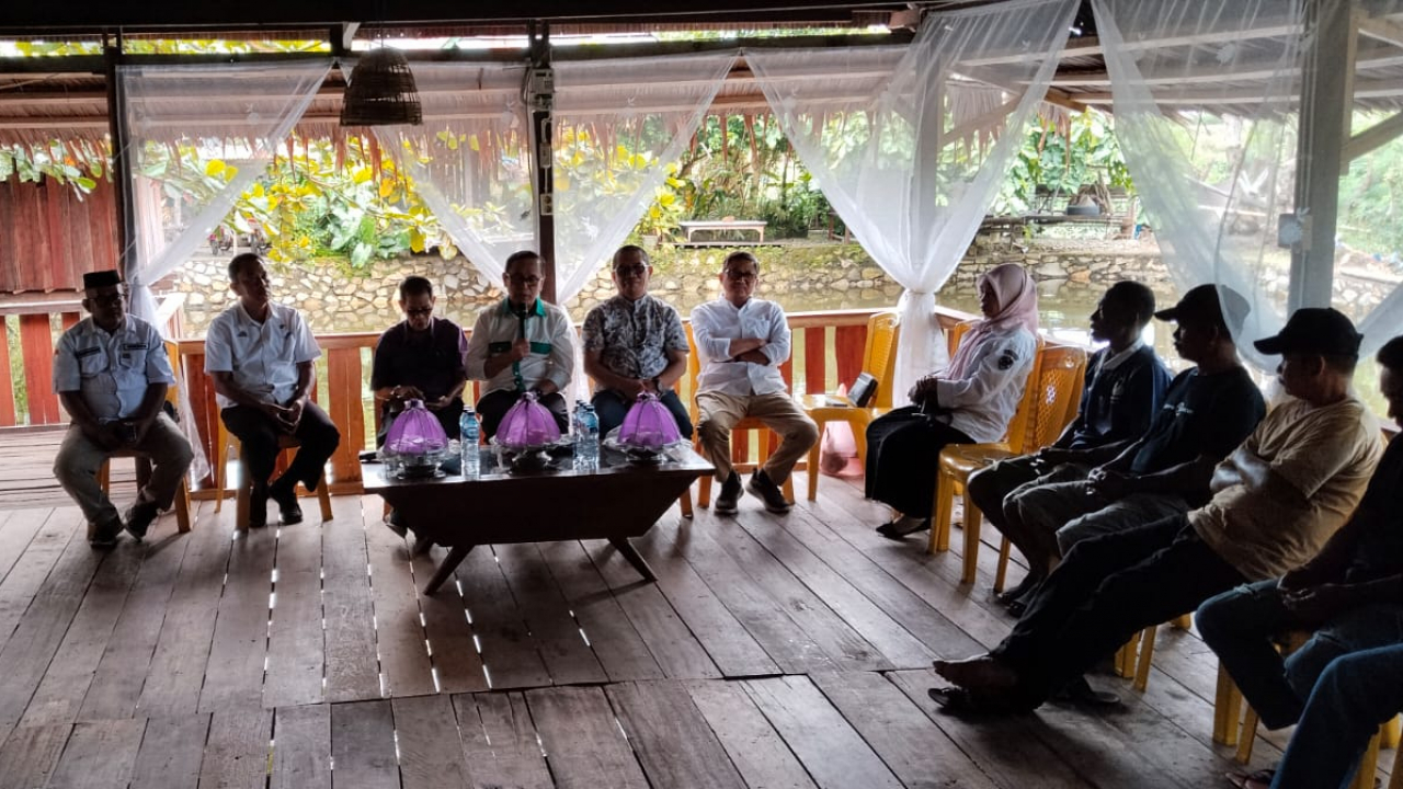 Silaturahmi Pengurus ICMI Owil Sulsel di Desa Pao-Pao