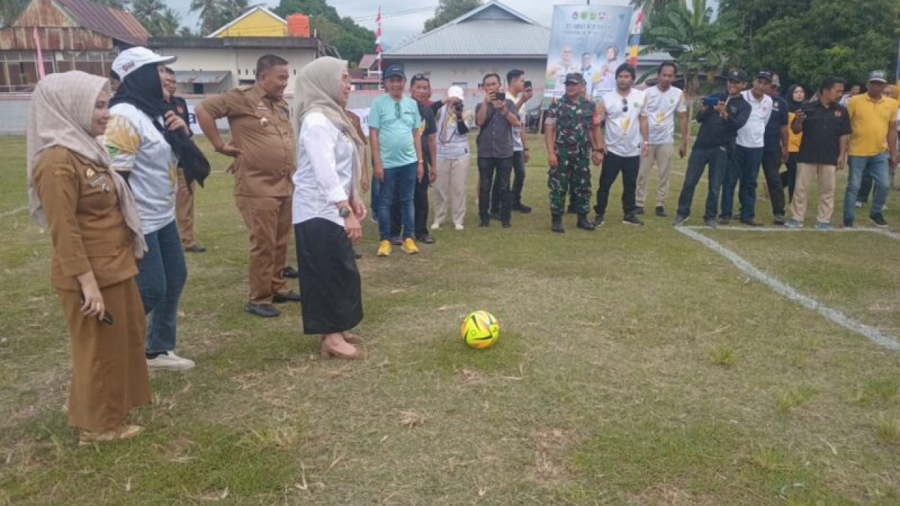 Pembukaan Turnamen Mini Soccer Cilellang Cup III Tahun 2025