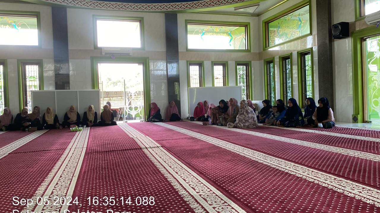 Pengajian Rutin TP PKK Desa Cilellang Bulan September