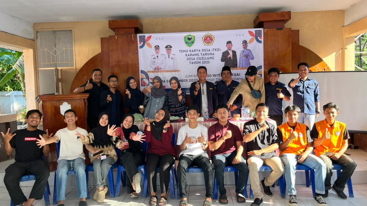 Karang Taruna Desa Cilellang menggelar Temu Karya Desa (TKD) 2025