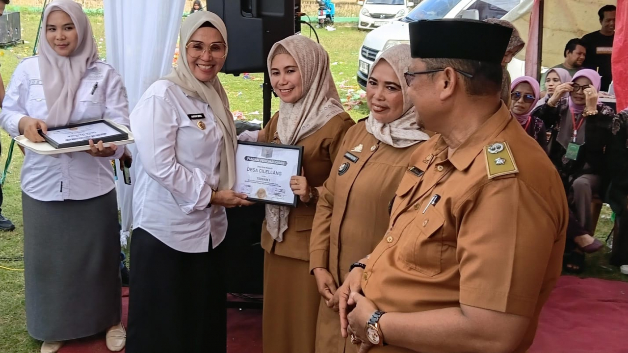 DESA CILELLANG TERBAIK PERTAMA PENGELOLA ZAKAT TINGKAT KECAMATAN MALLUSETASI
