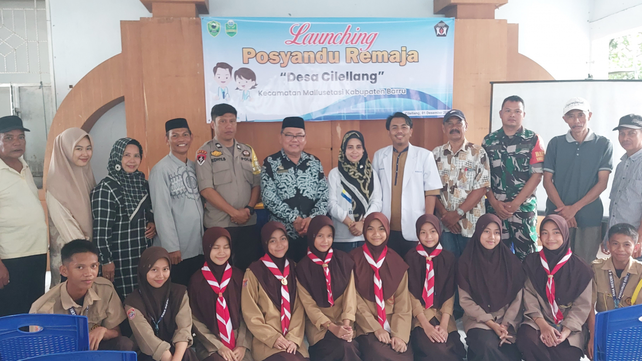 LAUNCHING POSYANDU REMAJA DESA CILELLANG