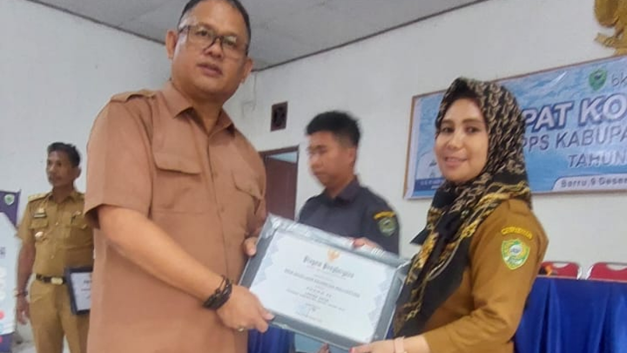 Desa Cilellang Raih Juara II Lomba Desa Tingkat Kabupaten Barru 2024