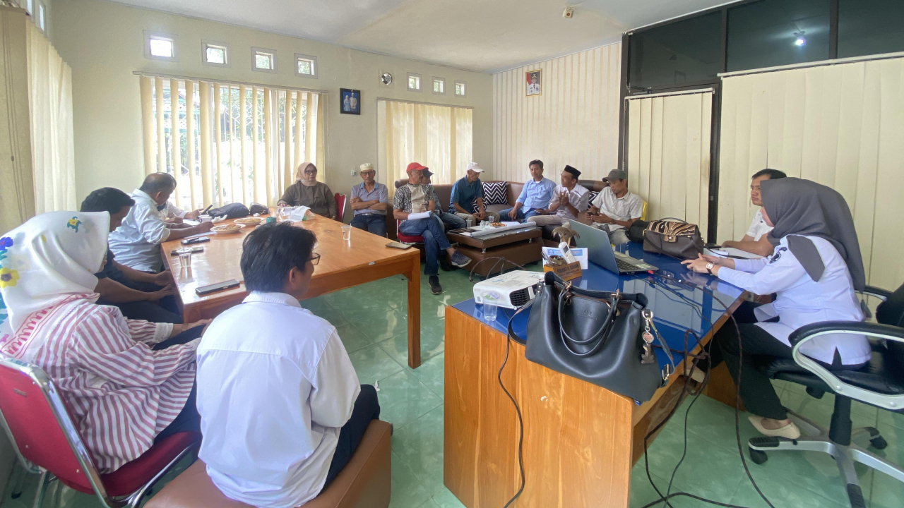 Rapat Kordinasi Pemerintah Desa Bersama BPD,Pendamping Desa Dan Pengurus Bumdes