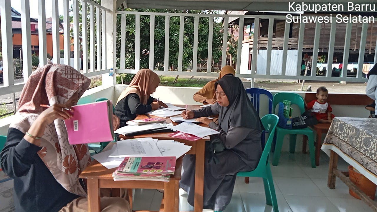 Pelaksanaan Posyandu Rutin Bulan Desember 2024 di Desa Cilellang