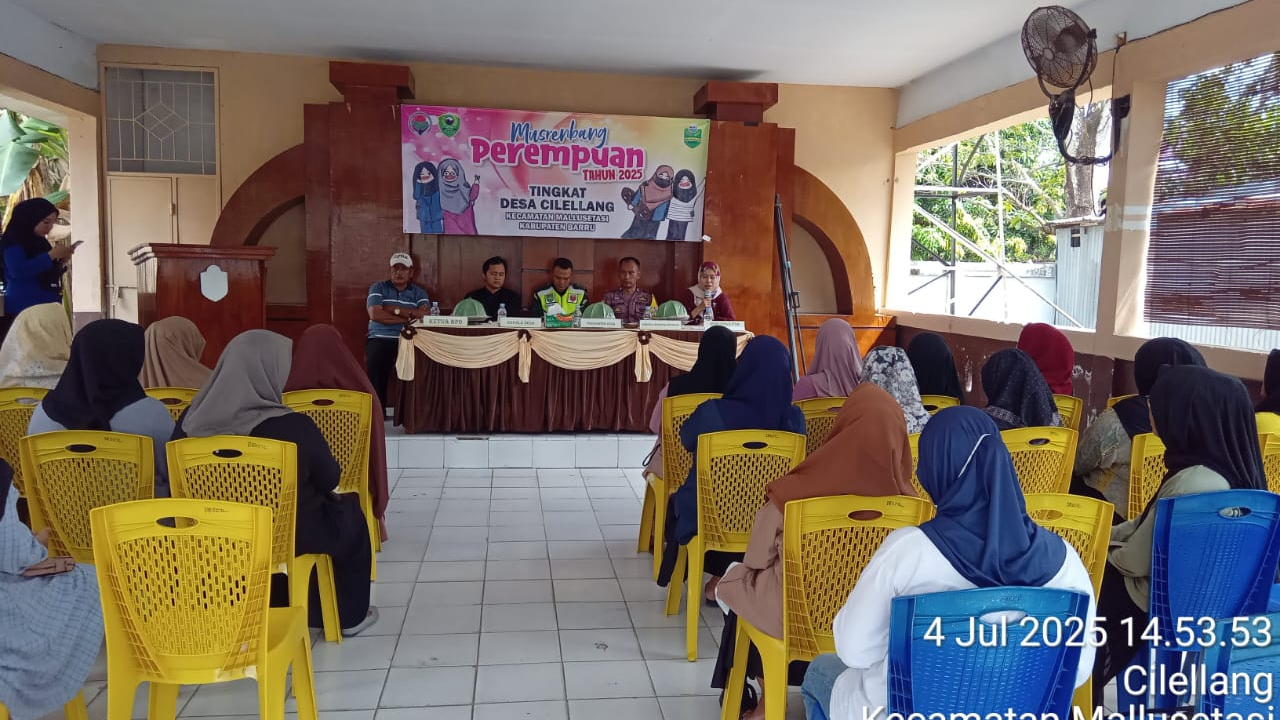 Musrenbang Perempuan Desa Cilellang Tahun 2025: Merajut Aspirasi, Membangun Desa