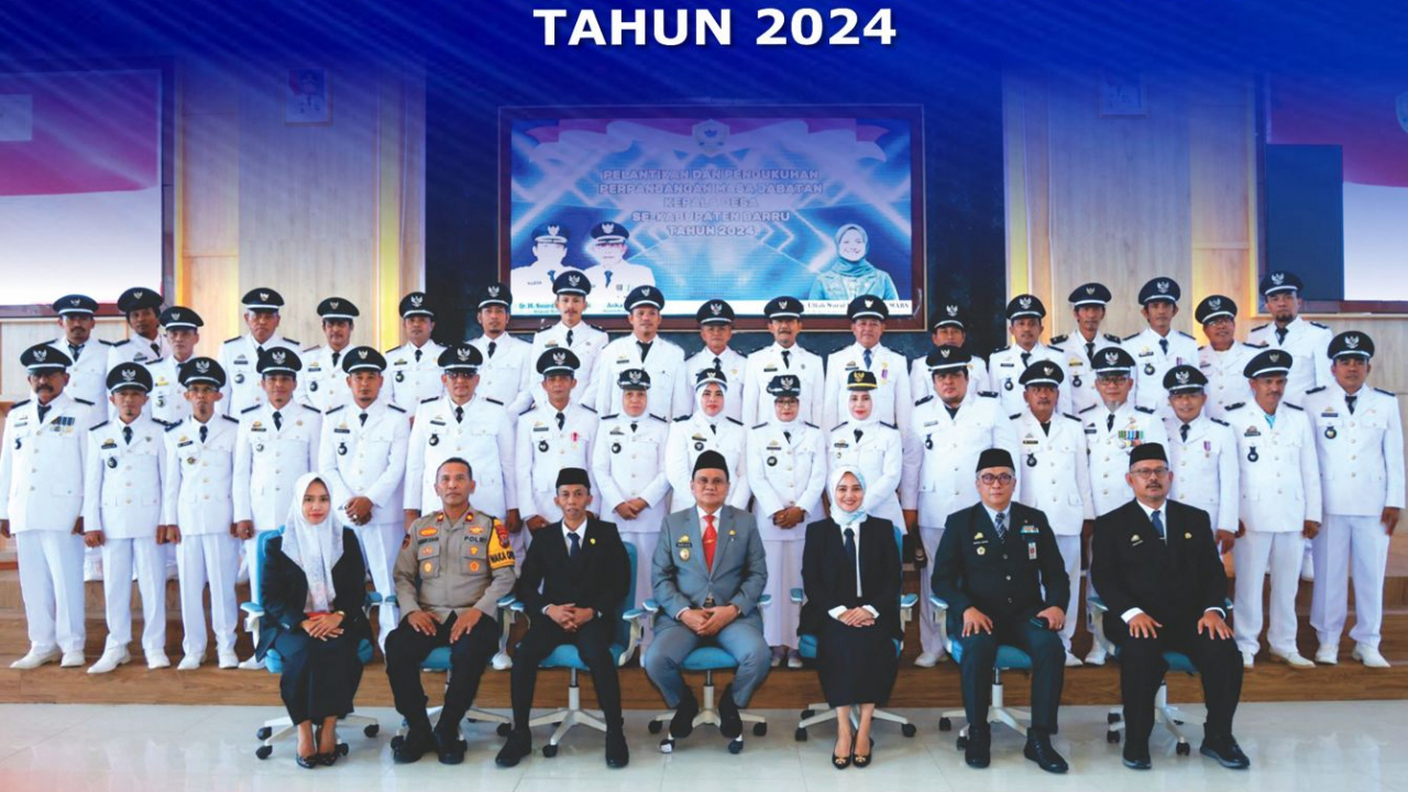 Pelantikan Pengukuhan Perpanjangan Masa Jabatan Kades Se-Kabupaten Barru