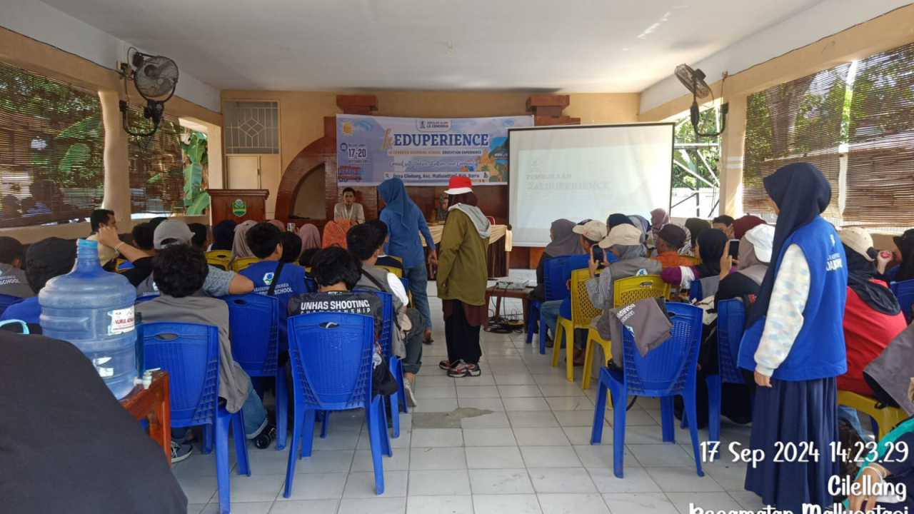 Penerimaan dan Workshop Sekolah Alam Le Cendekia Program Eduperience