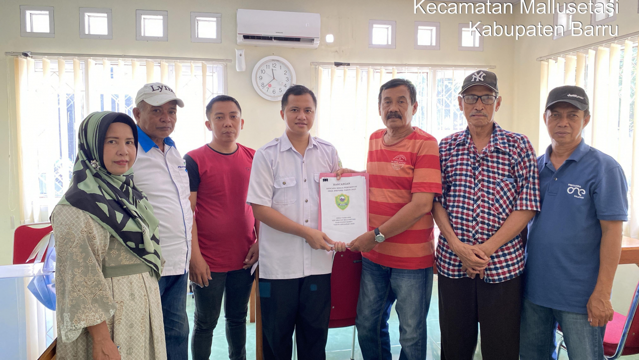 Rapat Musyawarah BPD Desa Cilellang Pembahasan dan Penyepakatan Rancangan Perdes tentang (RKPDES) Tahun 2025.