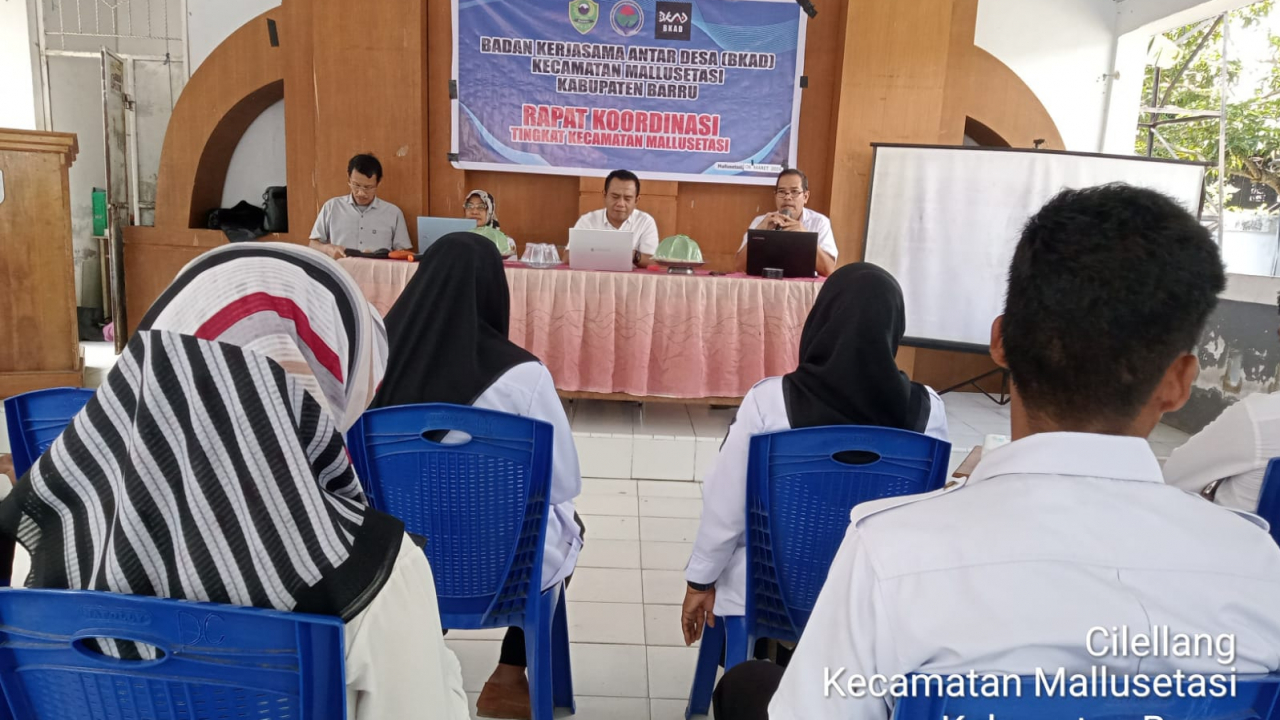 Rapat kordinasi tingkat kecamatan