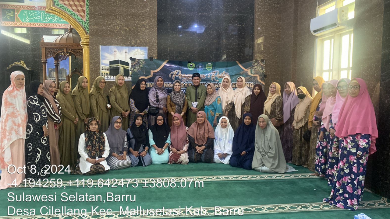PENGAJIAN RUTIN PKK DESA CILELLANG BULAN OKTOBER