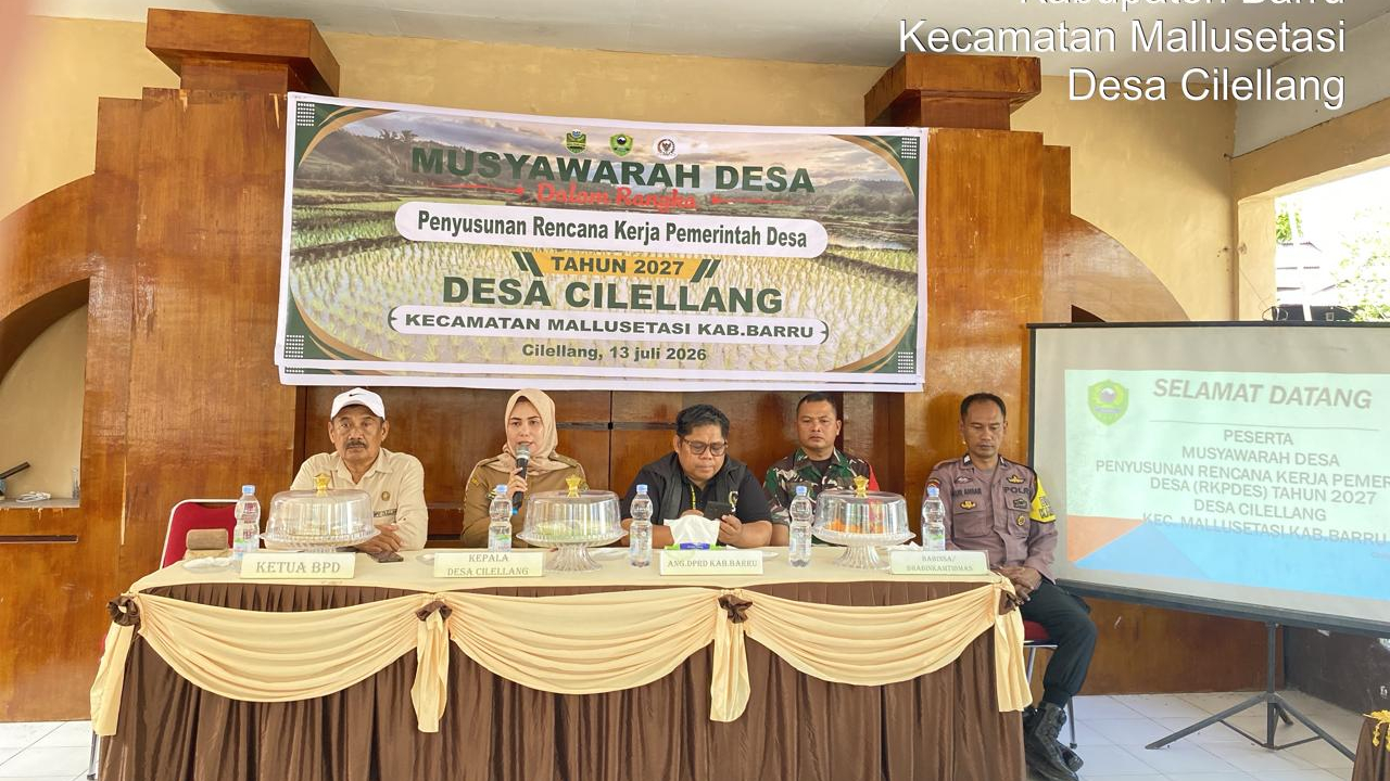 MUSYAWARAH DESA DALAM RANGKA PENYUSUNAN RKPDES TAHUN 2027