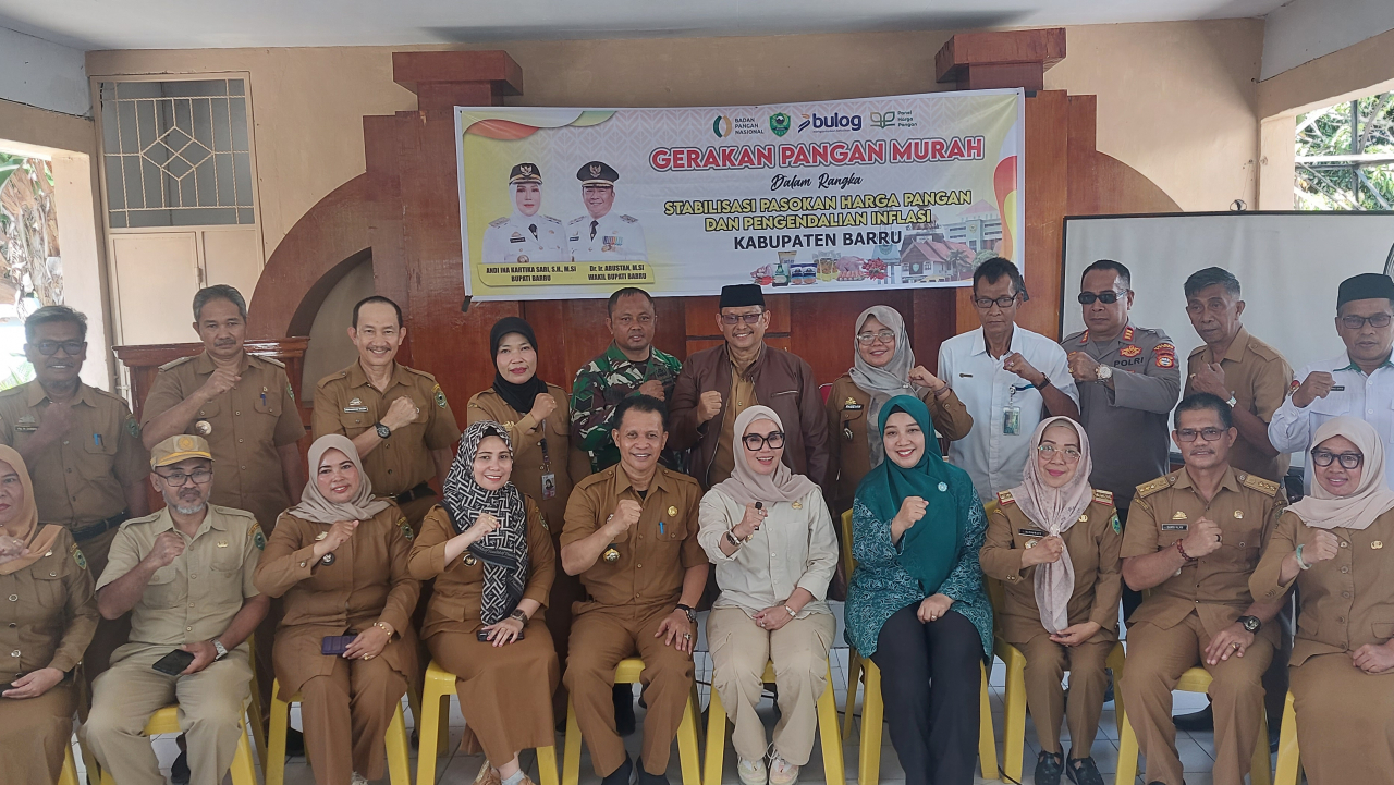 Gerakan pangan murah di Desa Cilellang