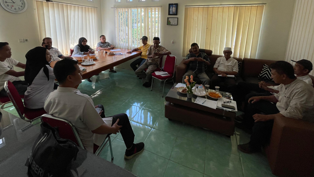 Rapat Koordinasi Persiapan Musdes LPJ dan Perubahan Perencanaan Pembangunan Desa Cilellang