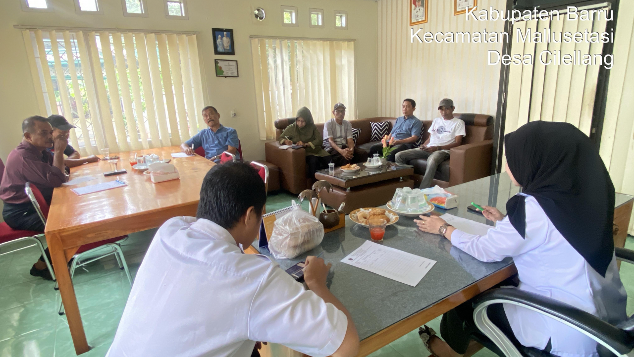 Rapat Koordinasi BPD dan Pemerintah Desa Cilellang Bahas Perubahan APBDes dan Persiapan Musdes
