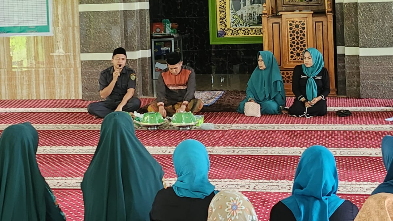 Pengajian Rutin PKK Desa Cilellang Setiap bulannya pada tanggal 05 setiap bulan