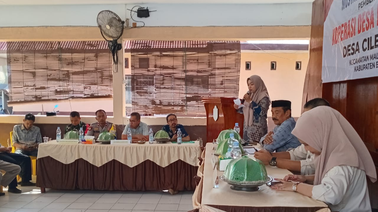 Musdes Khusus Pembentukan Koperasi Desa Merah Putih Cilellang