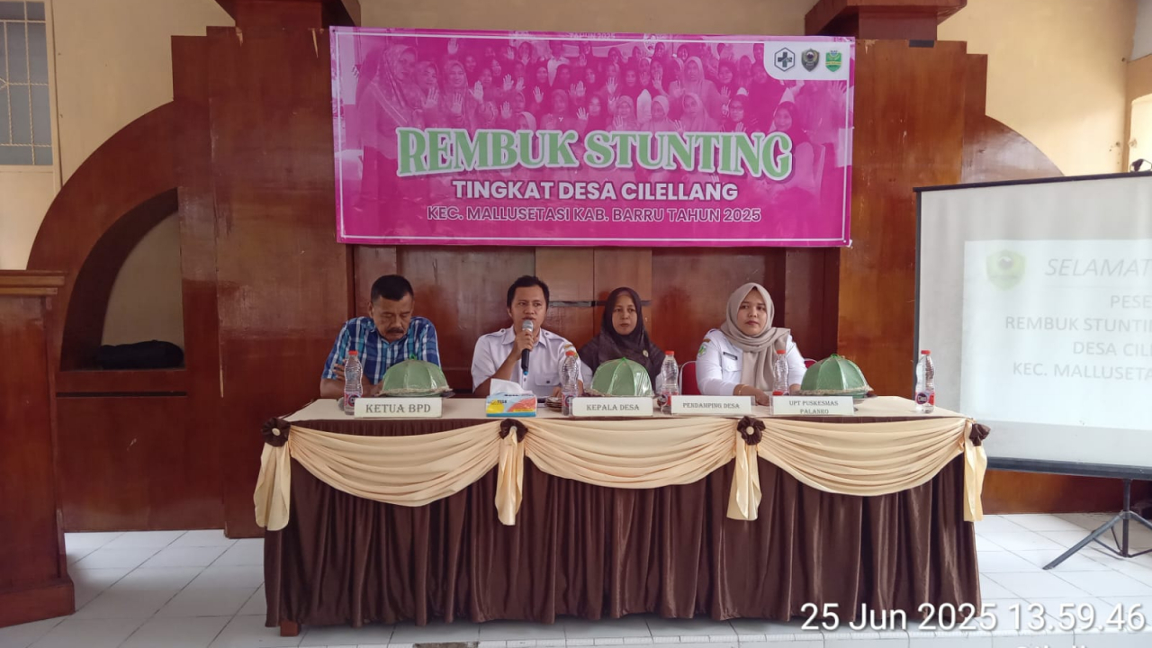 Rembuk Stunting Desa Cilellang Tahun 2025