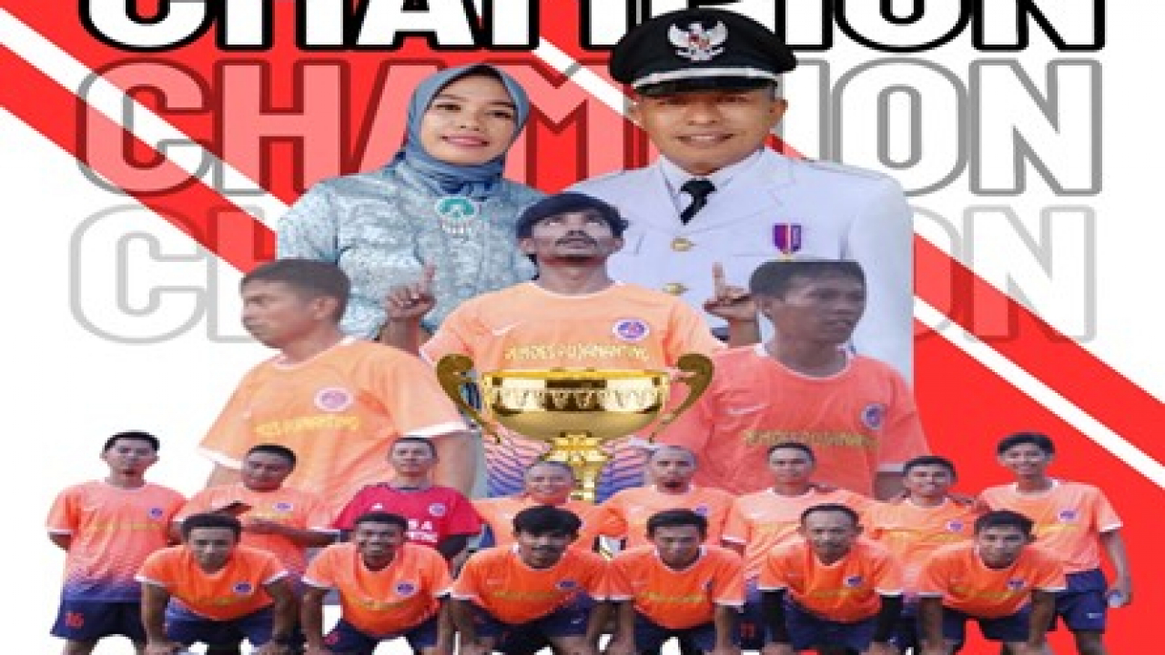 Pemerintah Desa Pujananting Juara Liga Aparat Desa Se-Kecamatan Pujananting