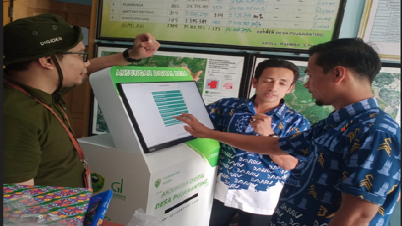 Bimbingan Teknik Pengunaan Andi Smart (Anjungan Mandiri) DIGIDES
