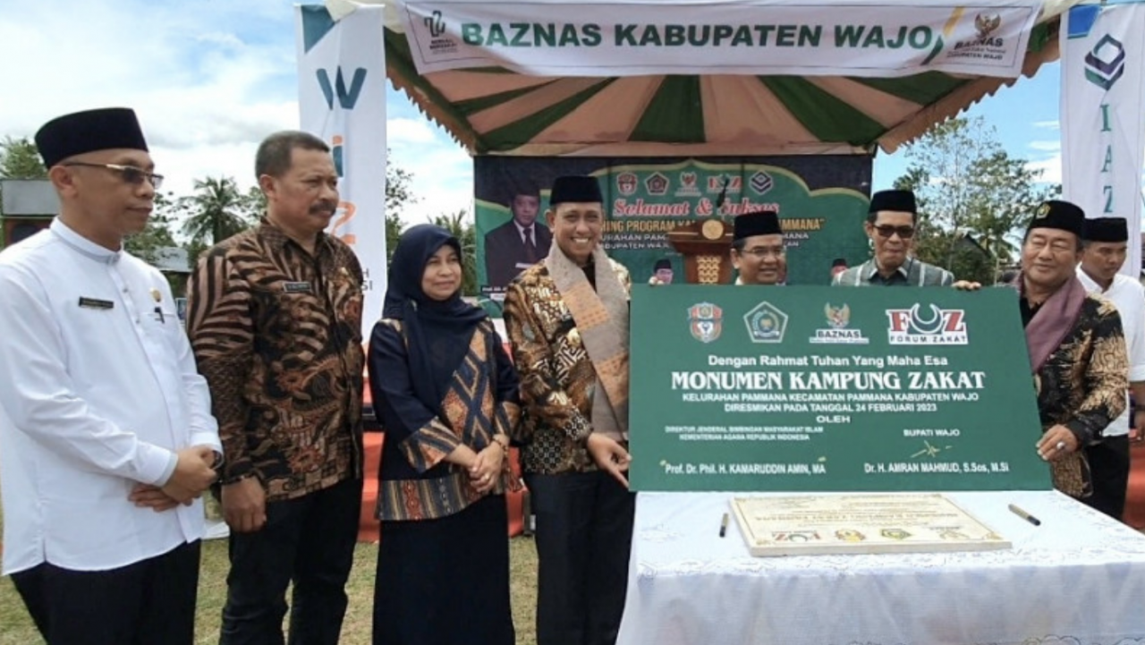 Bantu Ekonomi Umat, Kampung Zakat Hadir di Pammana Kab. Wajo
