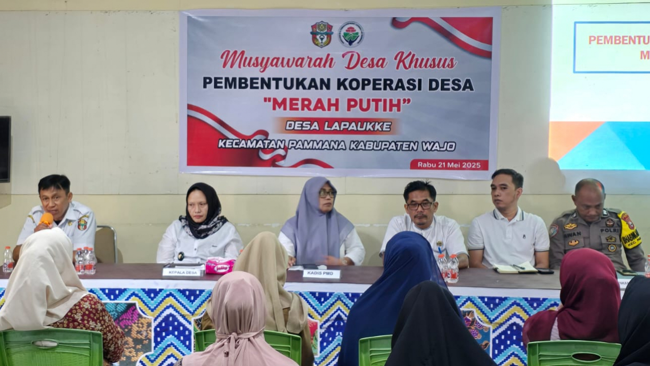 MUDESUS(MUSYAWARAH DESA KHUSUS) PEMBENTUKAN KOPRASI DESA MERAH PUTIH