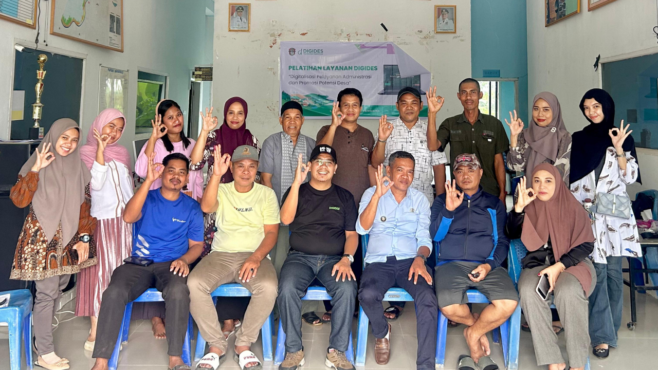 PELATIHAN LAYANAN DIGIDES *Digitalisasi Pelayanan Administrasi dan Promosi Potensi Desa*