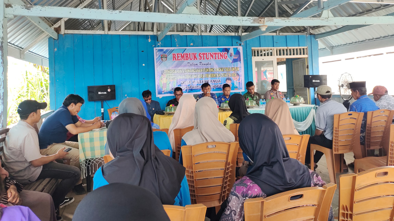 REMBUK STUNTING DALAM RANGKA PENCEGAHAN & PENANGANAN STUNTING TINGKAT DESA DI DESA WATAMPANUA