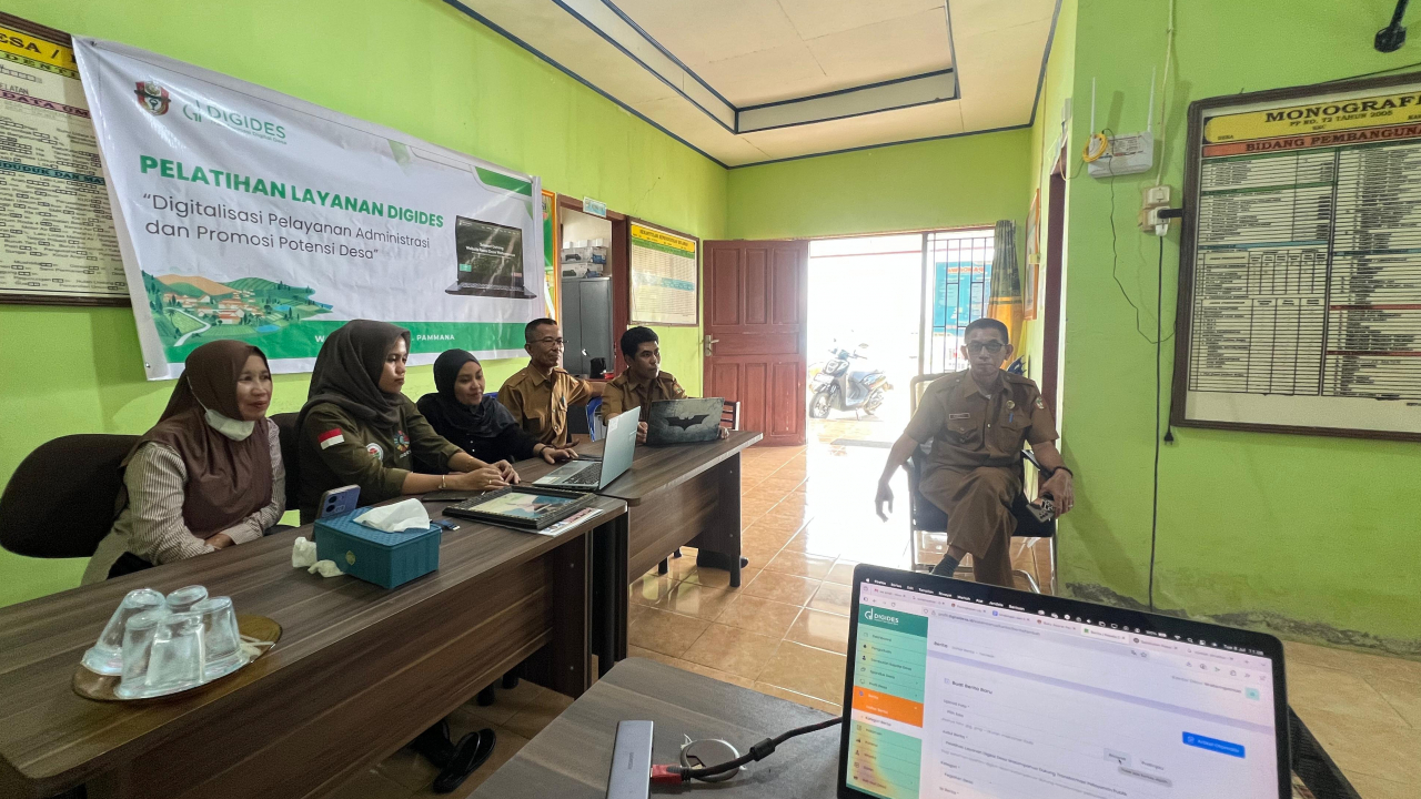 Pelatihan Layanan Digital Desa Watampanua Dukung Transformasi Pelayanan Publik