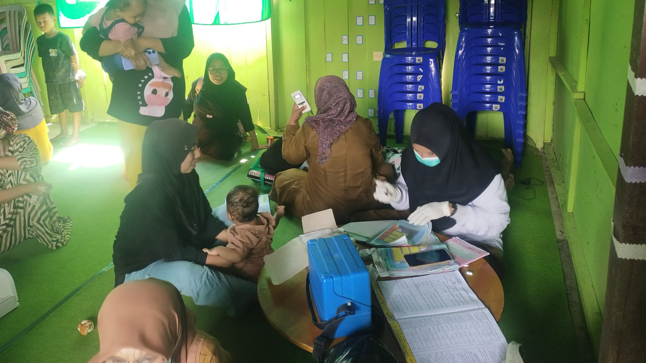 KEGIATAN POSYANDU WARASALAE DI DESA WATAMPANUA