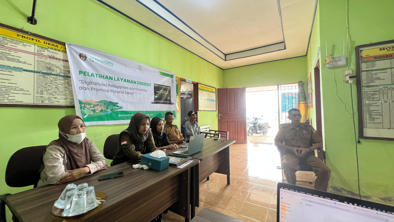 Peningkatan Layanan Publik melalui Pelatihan Digides di Desa Watampanua