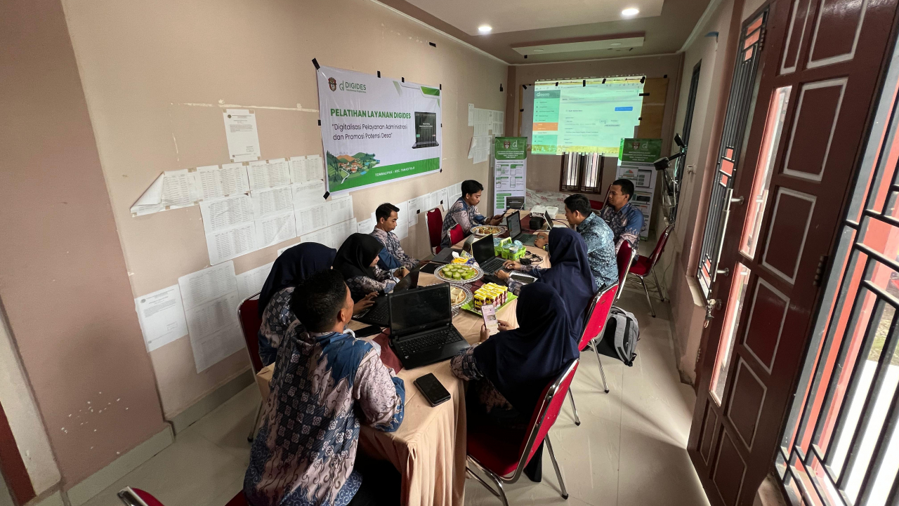 Pelatihan Desa Digital Digelar di Desa Tonralipue