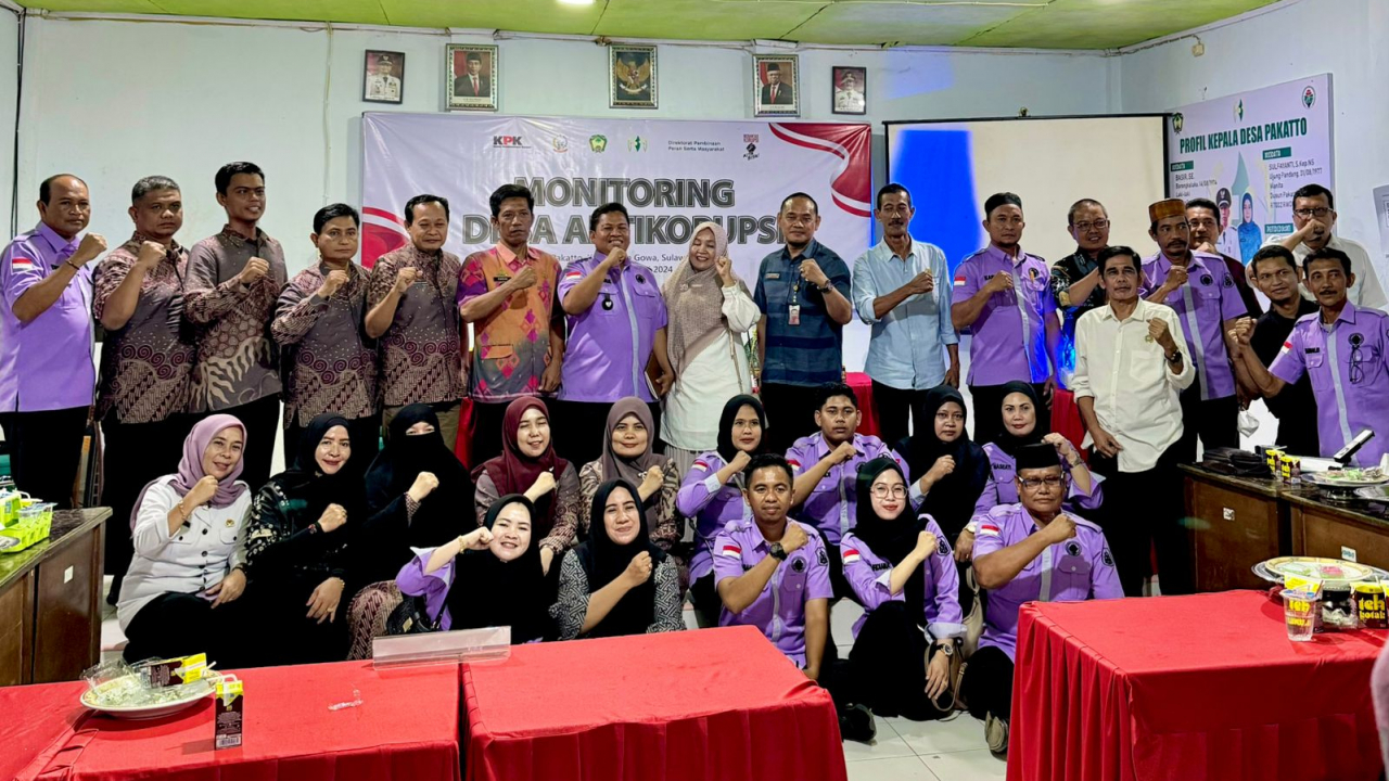 ### Belajar Menjadi Desa Anti Korupsi: Study Tiru di Desa Pakatto
