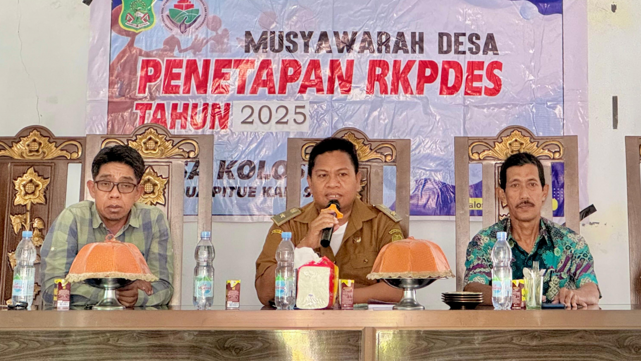 Penetapan RKPDES Desa Kalosi Tahun 2024