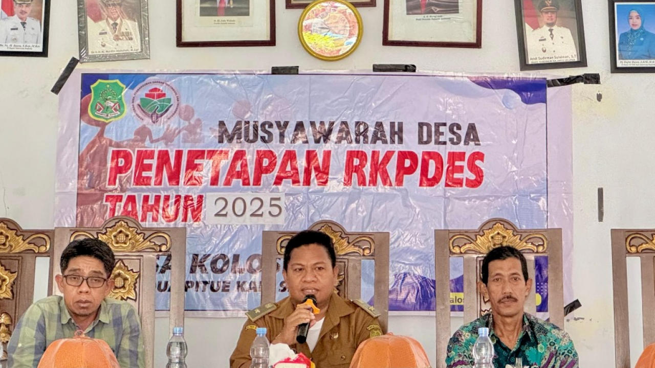 Musrenbang Desa Kalosi: Rencana Pembangunan Disepakati
