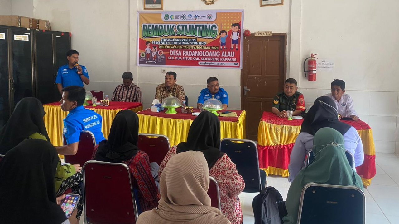 Cegah Stunting, Wujudkan Generasi Hebat! Rembuk Stunting Desa Padangloang Alau