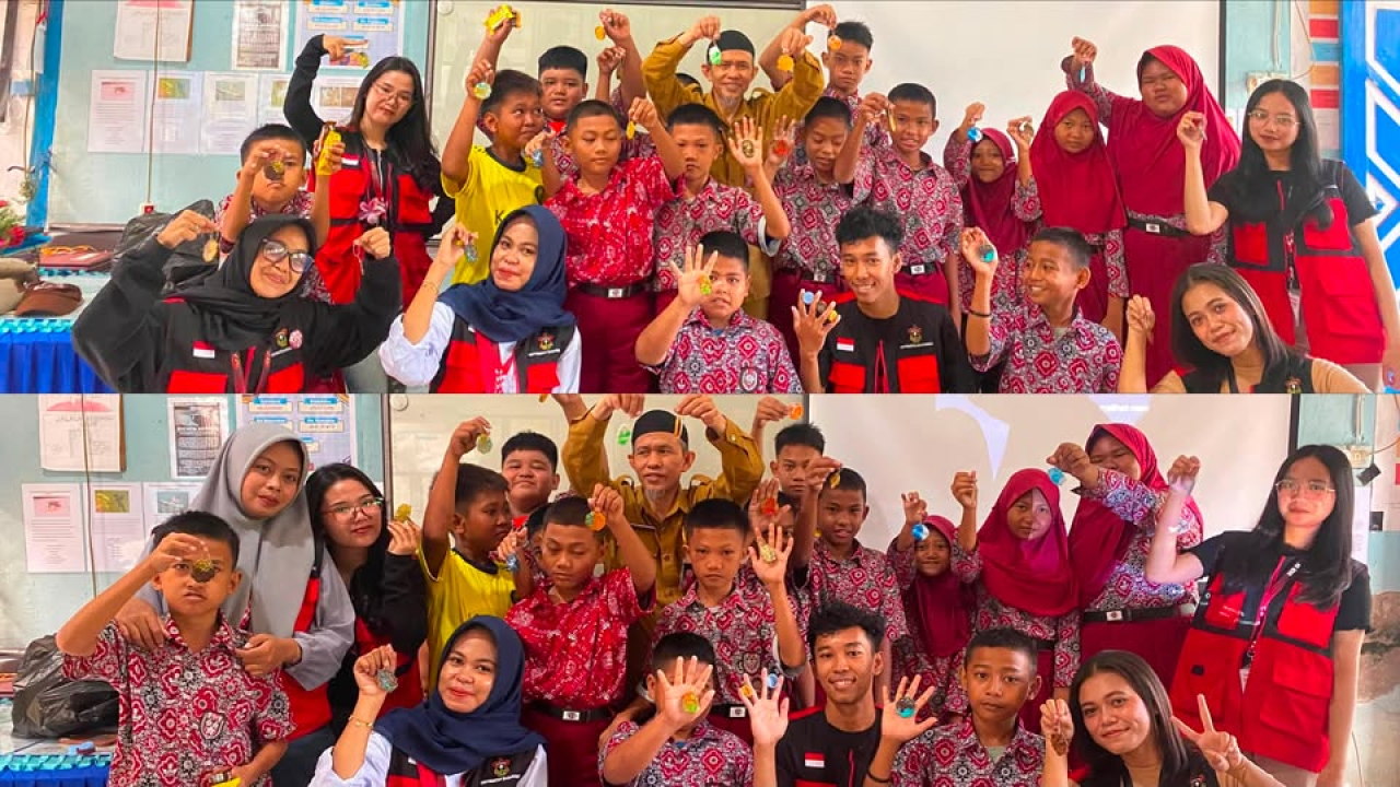 Eco Joiner: Eco Brick dari Tutup Botol Plastik untuk Mengurangi Limbah Plastik
