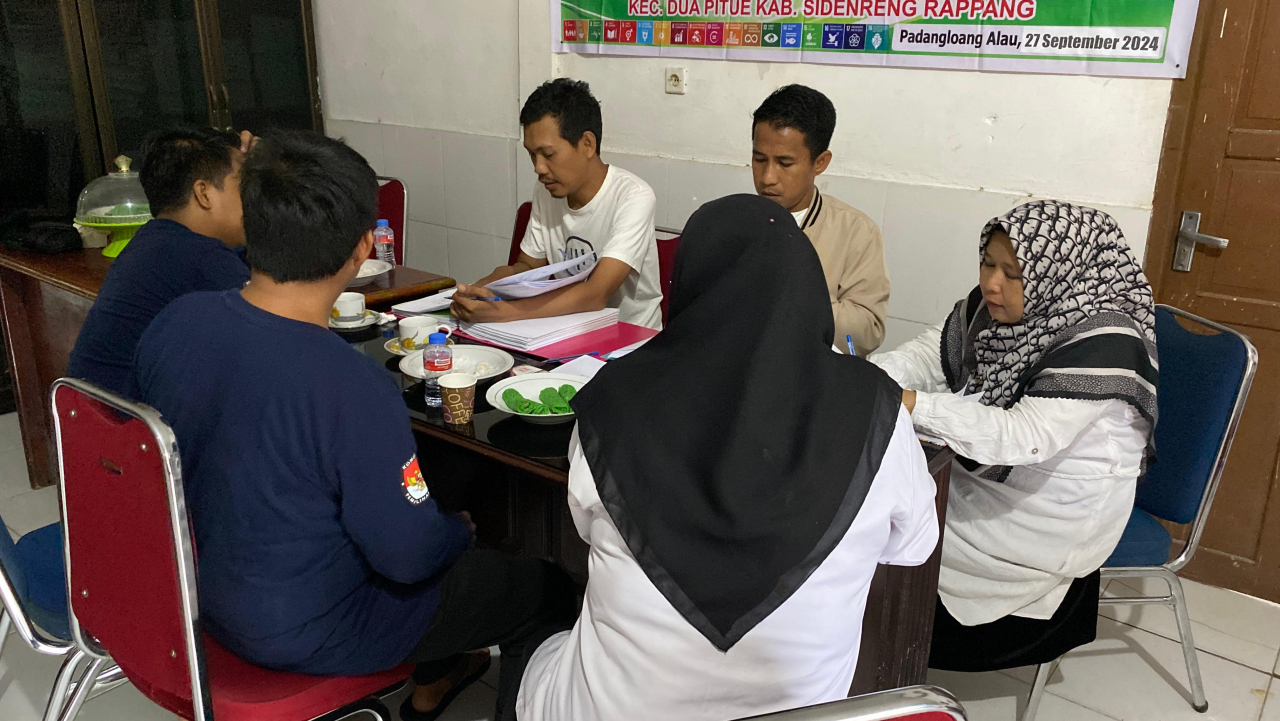Monitoring dan Evaluasi: Meninjau Pertanggungjawaban dan Progres Pekerjaan Fisik di Desa Padangloang Alau