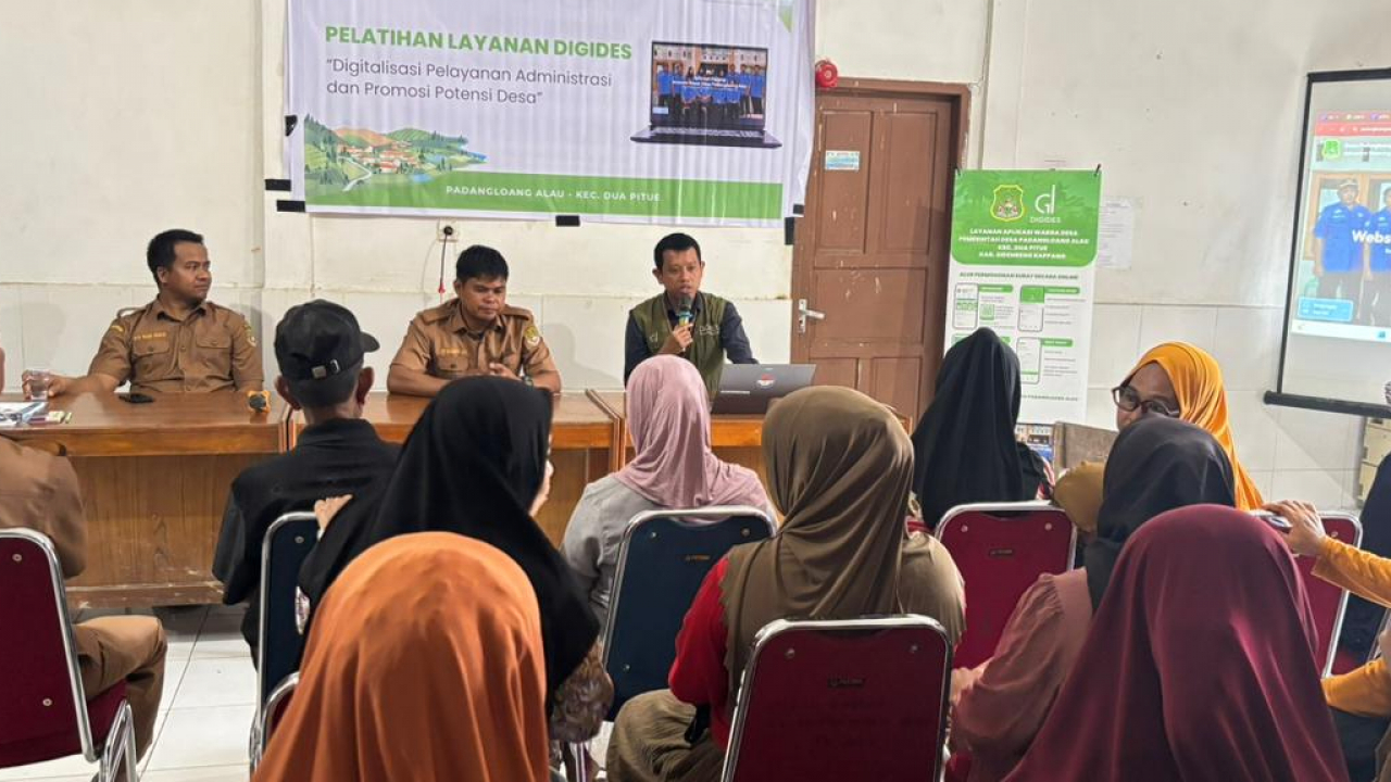 Digitalisasi Desa: Padangloang Alau Berbenah Diri