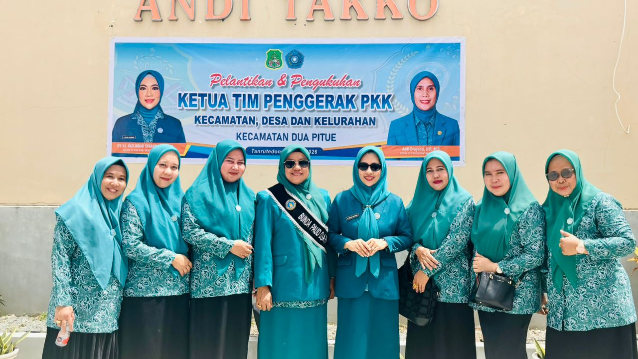 Pelantikan PKK Dua Pitue: Estafet Kesejahteraan Keluarga