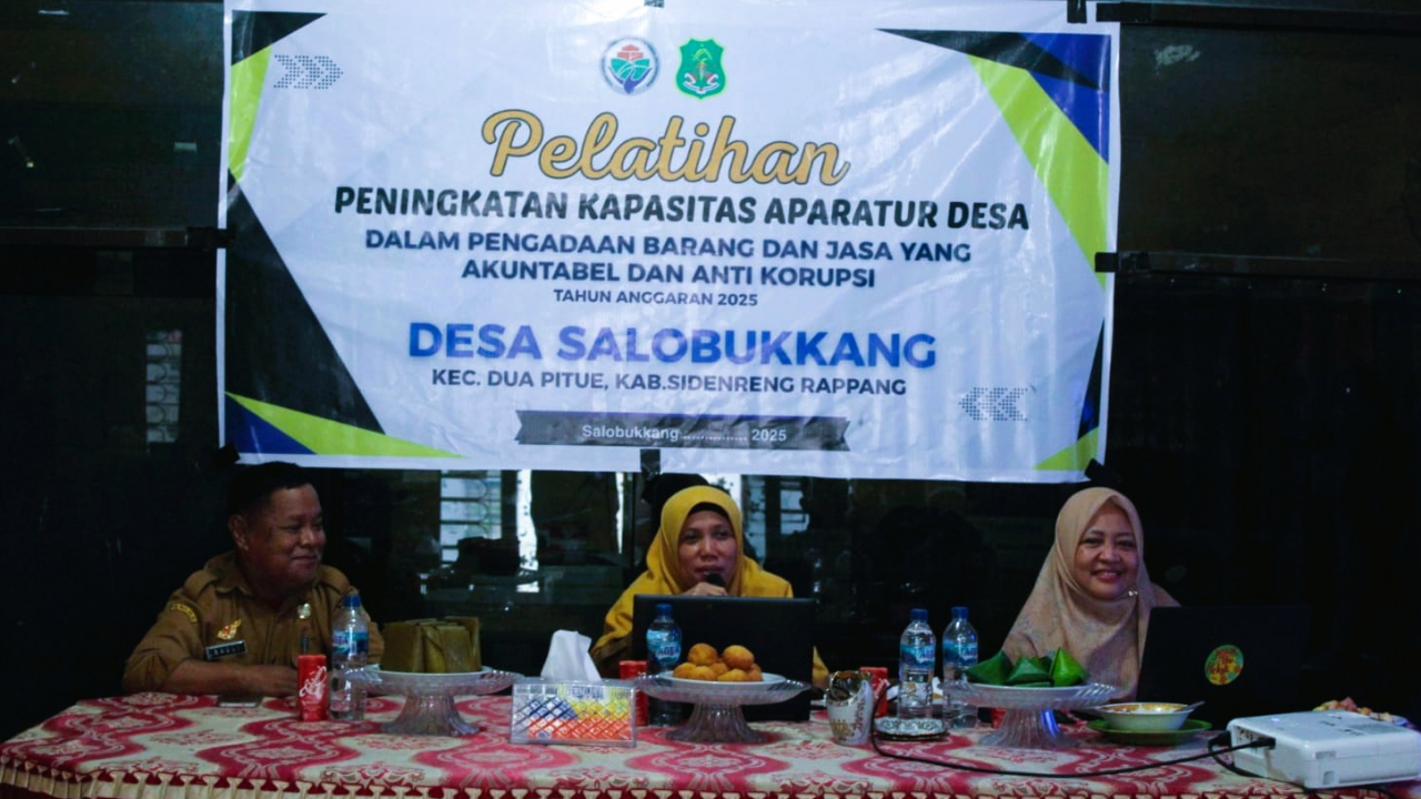 Peningkatan Kapasitas Aparatur Desa Salobukkang melalui Pelatihan oleh Inspektorat Daerah