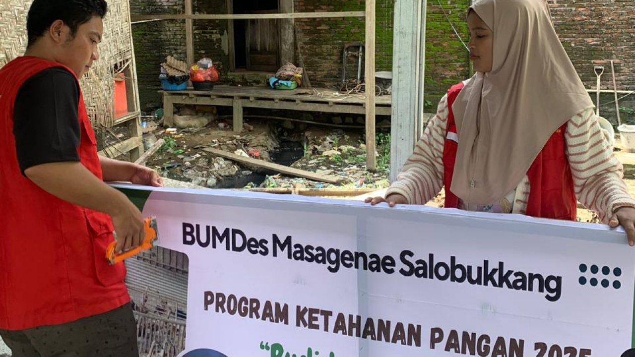 Penguatan Ketahanan Pangan di Desa Salobukkang melalui Kolaborasi BUMDes dan KKN Unhas