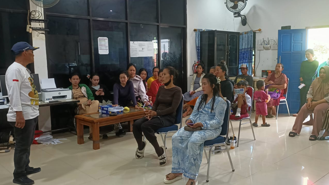 Sosialisasi Bansos di Desa Otting