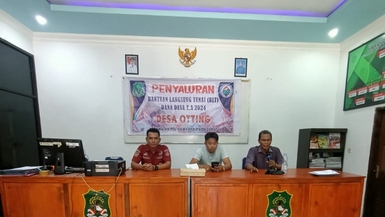 Penyaluran Bantuan Langsung Tunai Desa (BLT Desa)
